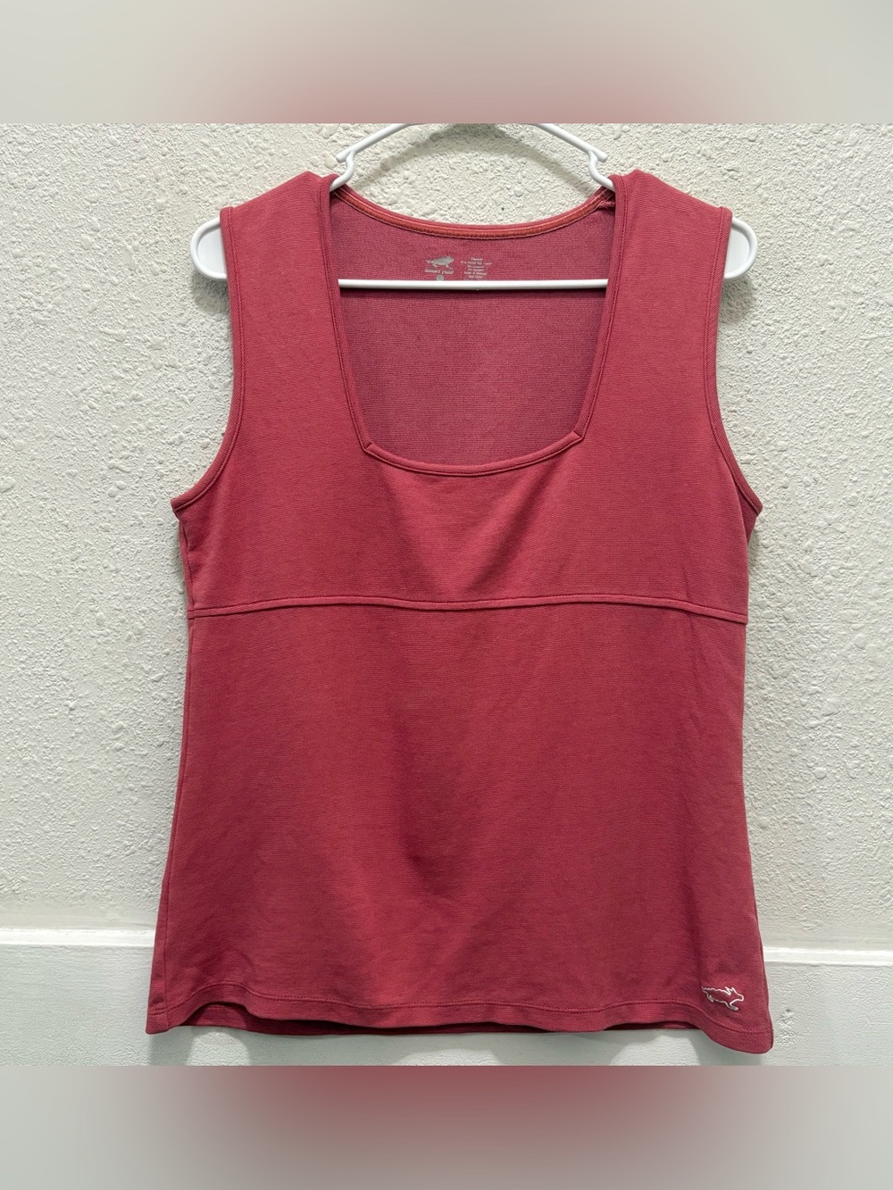 Horny Toad Red Square Neck Tank Top Size Large